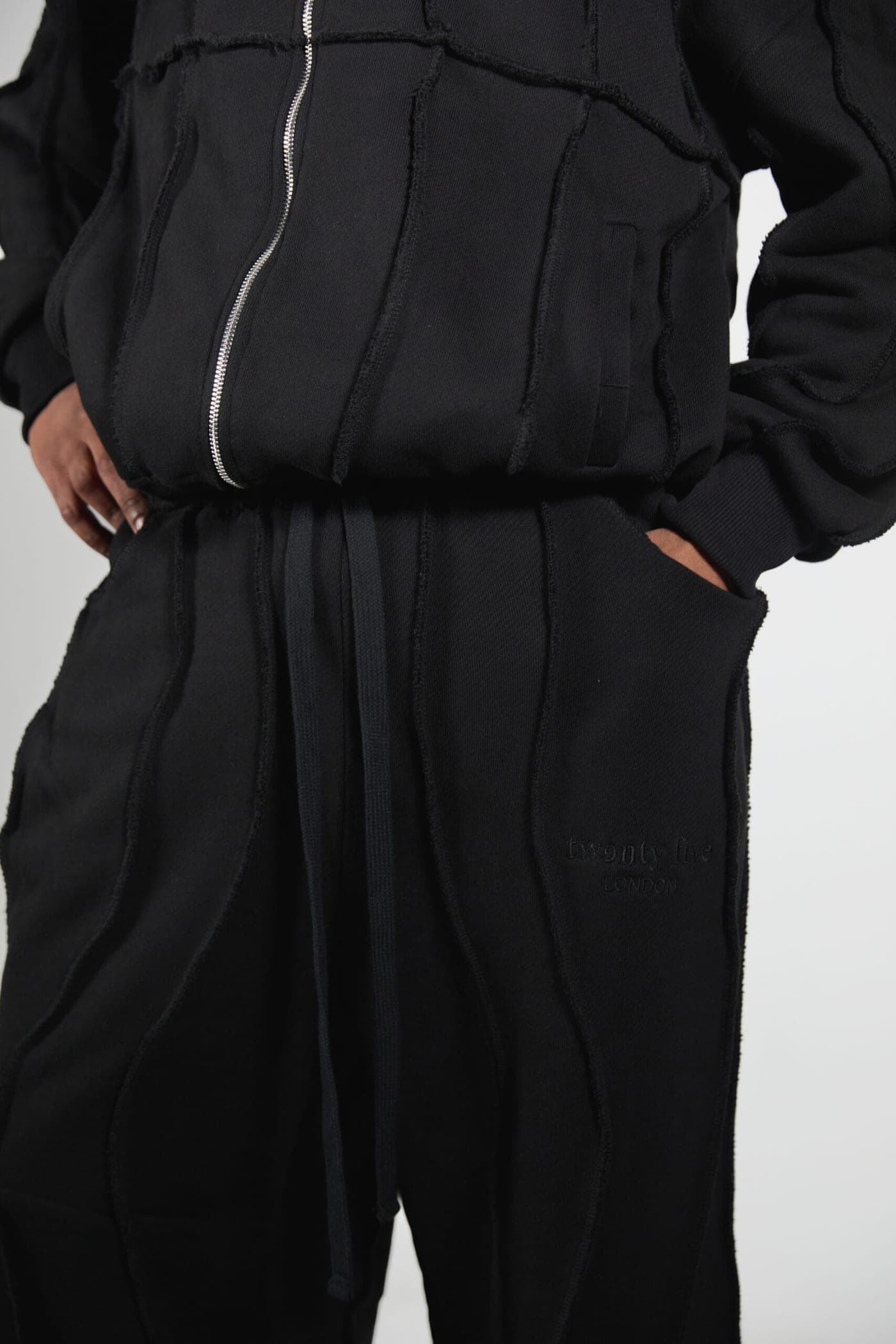 obsidian — straight-leg sweatpants — view 1