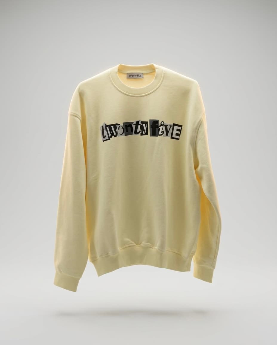 faded butter — crewneck