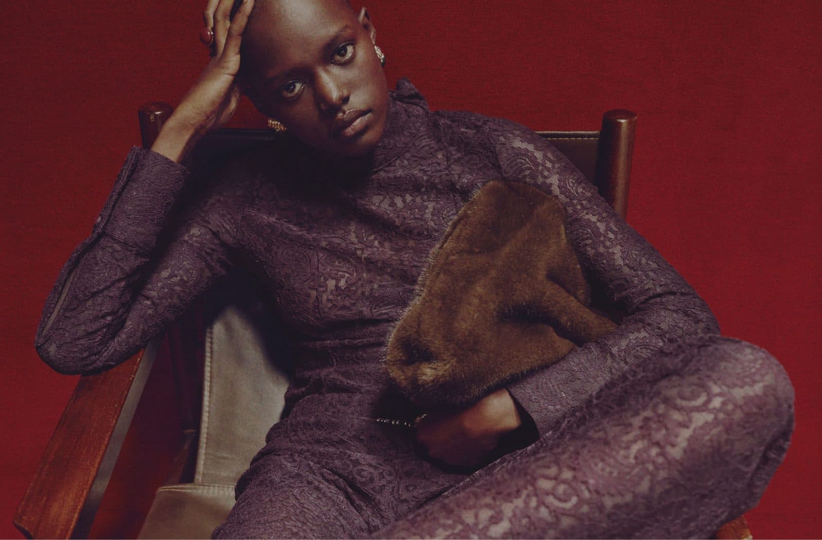 art direction — close on the cloth, warm on the light