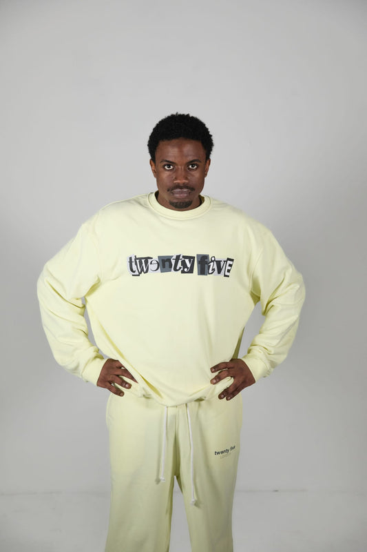 faded butter — crewneck